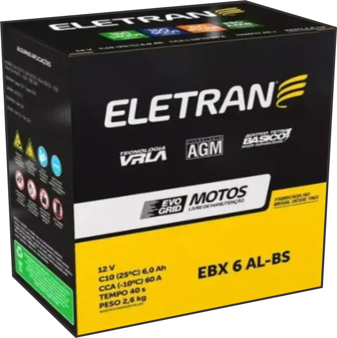 Bateria Moto Eletran